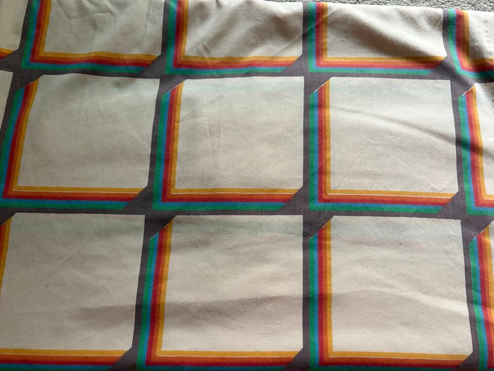 Vintage Martex 1970's queen size flat sheet